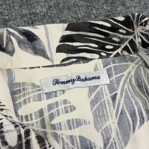 Tommy Bahama UCF Knights Hawaiian Shirt Men's Large 100% Silk Tropical Aloha - Picture 5 of 11